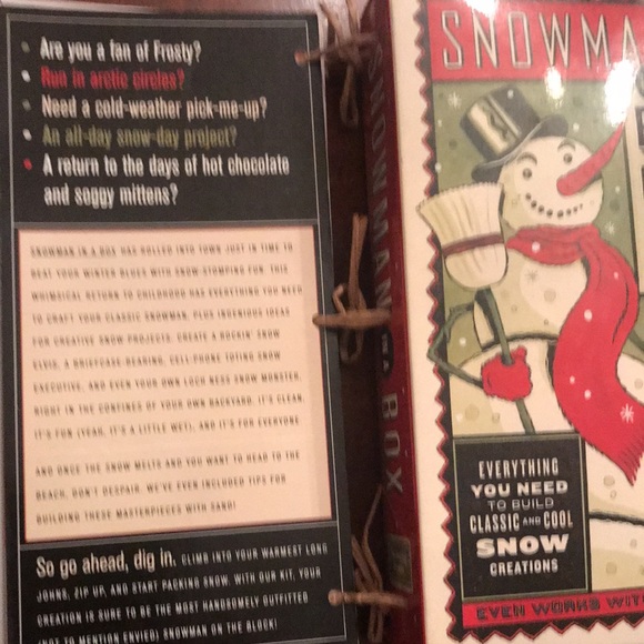 Snowman in a Box Toy- New - Picture 4 of 9